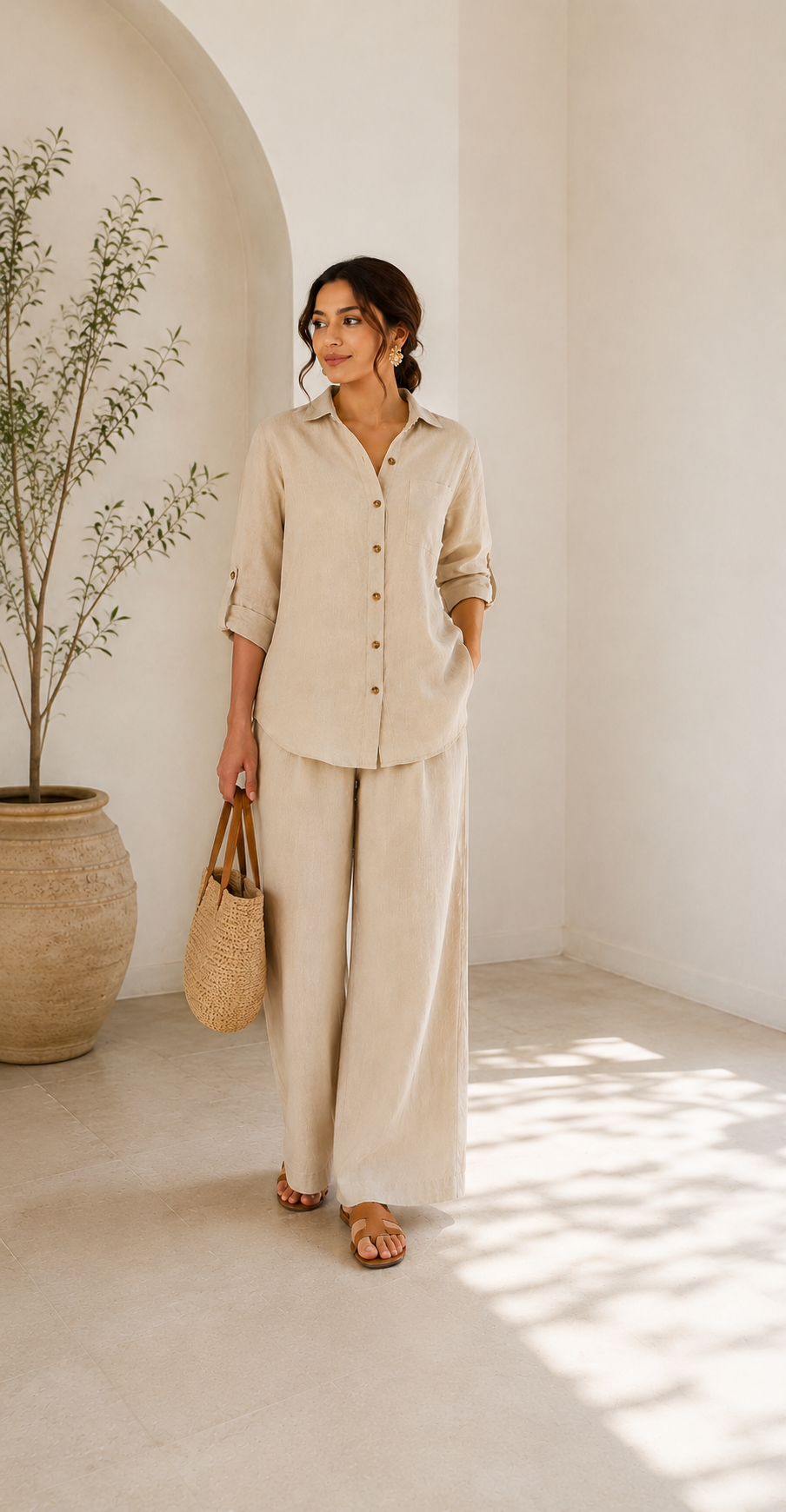 Linen Co-ord Set